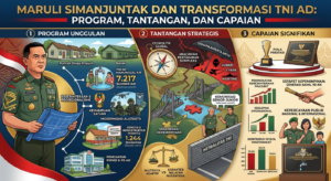Maruli Simanjuntak dan Transformasi TNI AD: Program, Tantangan, dan Capaian