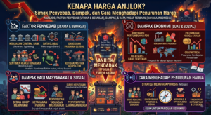 Kenapa Harga Anjlok? Simak Penyebab, Dampak, dan Cara Menghadapi Penurunan Harga