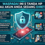 Waspada! Ini 5 Tanda HP atau Akun Anda Sedang Diretas
