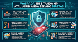 Waspada! Ini 5 Tanda HP atau Akun Anda Sedang Diretas