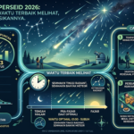 Hujan Meteor Perseid 2026: Jadwal Puncak, Waktu Terbaik Melihat, dan Cara Menyaksikannya