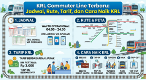 KRL Commuter Line Terbaru: Jadwal, Rute, Tarif, dan Cara Naik KRL