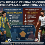Adu Taktik Rosario Central vs Corinthians: Bentrok Gaya Main Argentina vs Brasil