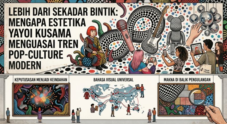 Lebih dari Sekadar Bintik: Mengapa Estetika Yayoi Kusama Menguasai Tren Pop-Culture Modern
