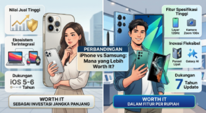 Perbandingan Harga iPhone vs Samsung: Mana yang Lebih Worth It?