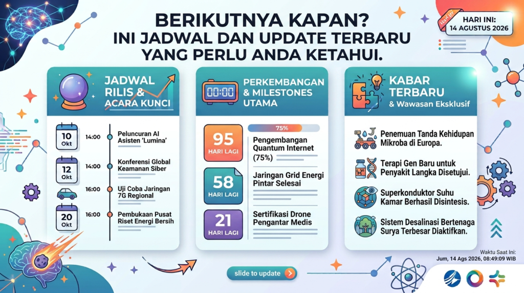 Berikutnya Kapan? Ini Jadwal dan Update Terbaru yang Perlu Anda Ketahui