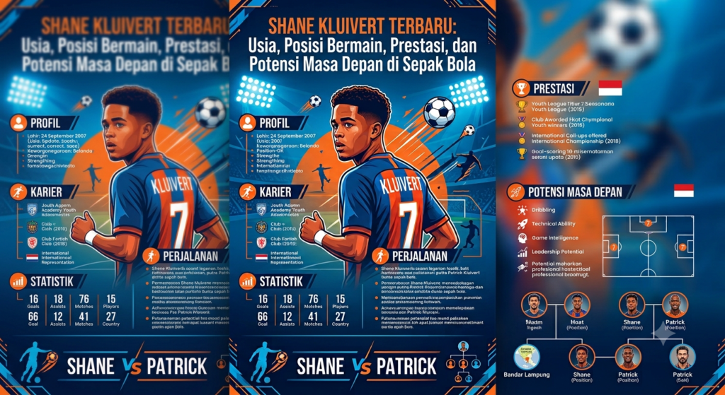 Shane Kluivert Terbaru: Usia, Posisi Bermain, Prestasi, dan Potensi Masa Depan di Sepak Bola