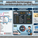 Jadwal KRL Hari Ini Lengkap: Rute, Jam Keberangkatan, dan Tarif Terbaru