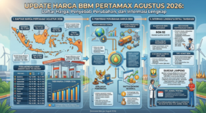 Update Harga BBM Pertamax Agustus 2026: Daftar Harga, Penyebab Perubahan, dan Informasi Lengkap