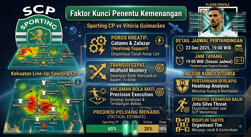 Faktor Kunci Penentu Kemenangan di Laga Sporting CP vs Vitória Guimarães
