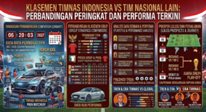 Klasemen Timnas Indonesia vs Tim Nasional Lain: Perbandingan Peringkat dan Performa Terkini