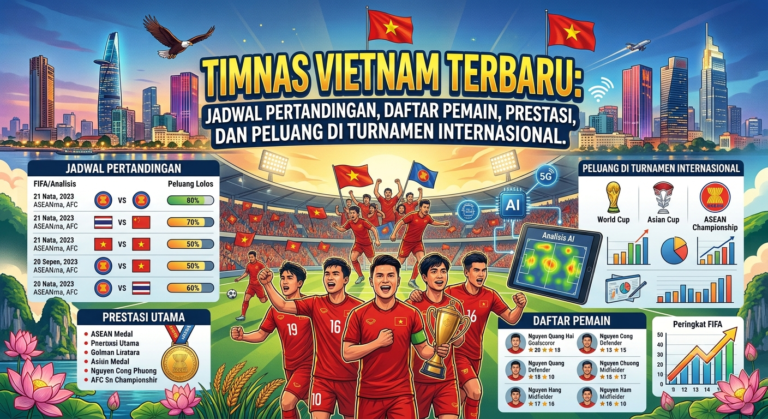 Timnas Vietnam Terbaru: Jadwal Pertandingan, Daftar Pemain, Prestasi, dan Peluang di Turnamen Internasional