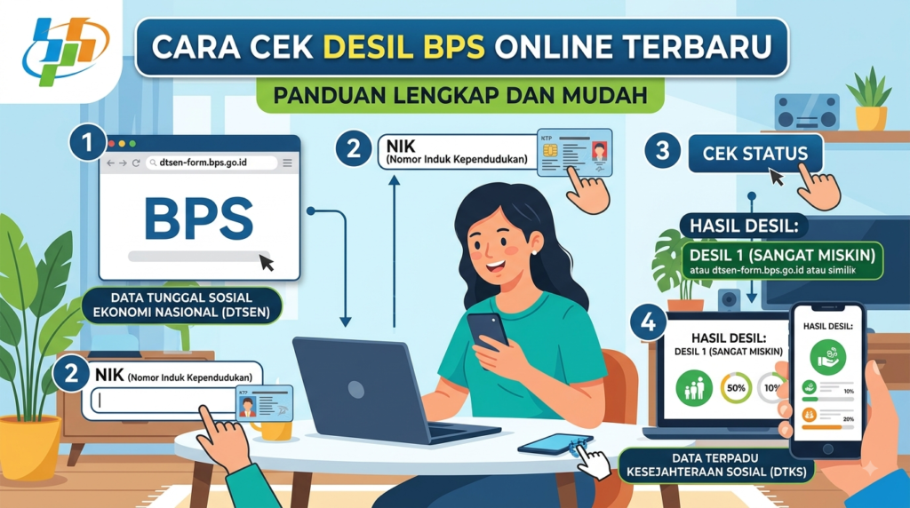 Cara Cek Desil BPS Online Terbaru: Panduan Lengkap dan Mudah