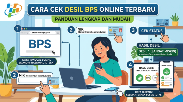 Cara Cek Desil BPS Online Terbaru: Panduan Lengkap dan Mudah