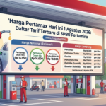 Harga Pertamax Hari Ini 1 Agustus 2026: Daftar Tarif Terbaru di SPBU Pertamina