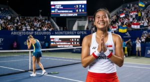 Comeback Dramatis! Janice Tjen Singkirkan Dayana Yastremska di Monterrey Open