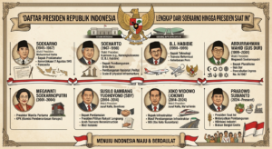 Daftar Presiden Republik Indonesia Lengkap dari Soekarno hingga Presiden Saat Ini