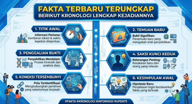 Fakta Terbaru Terungkap, Berikut Kronologi Lengkap Kejadiannya
