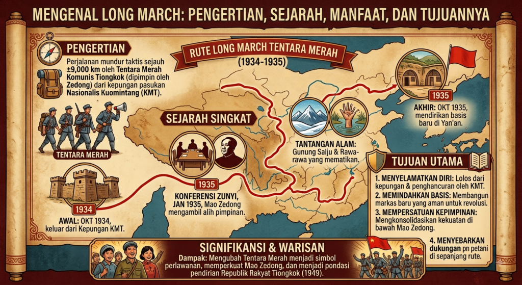 Mengenal Long March: Pengertian, Sejarah, Manfaat, dan Tujuannya