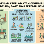 Cara Menghadapi Gempa Bumi: Panduan Keselamatan Sebelum, Saat, dan Setelah Gempa