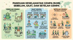 Cara Menghadapi Gempa Bumi: Panduan Keselamatan Sebelum, Saat, dan Setelah Gempa