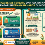 Harga Beras Terbaru dan Faktor yang Mempengaruhi Kenaikan Harga di Indonesia