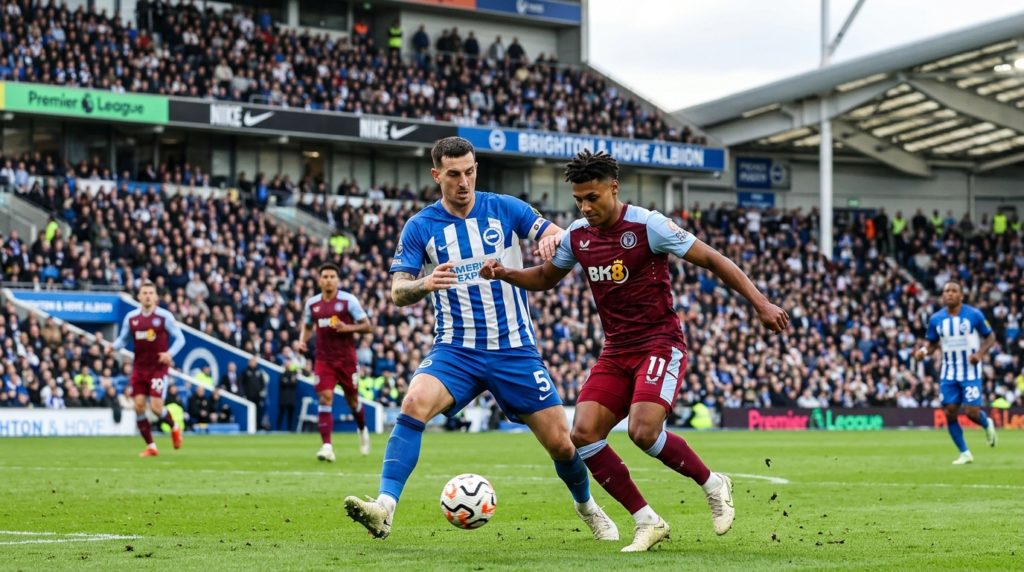 Prediksi Brighton vs Aston Villa: Head to Head, Line-up, dan Skor Akhir