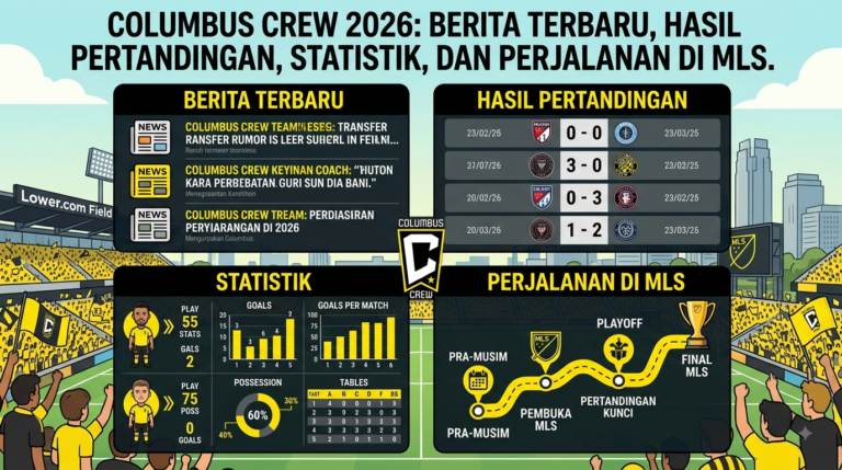 Columbus Crew 2026: Berita Terbaru, Hasil Pertandingan, Statistik, dan Perjalanan di MLS