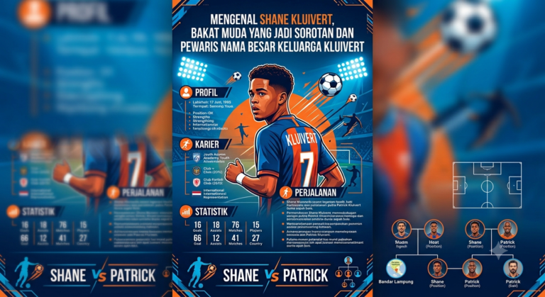 Mengenal Shane Kluivert, Bakat Muda yang Jadi Sorotan dan Pewaris Nama Besar Keluarga Kluivert