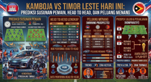 Kamboja vs Timor Leste Hari Ini: Prediksi Susunan Pemain, Head to Head, dan Peluang Menang