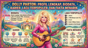 Dolly Parton: Profil Lengkap, Biodata, Karier, Lagu Terpopuler, dan Fakta Menarik