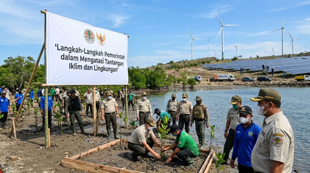 Langkah-Langkah Pemerintah dalam Mengatasi Tantangan Iklim dan Lingkungan