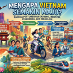 Mengapa Vietnam Semakin Maju? Rahasia Pertumbuhan Ekonomi, Industri, Pendidikan, dan Teknologi