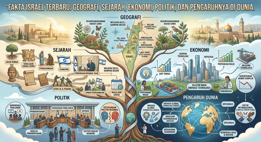 Fakta Israel Terbaru: Geografi, Sejarah, Ekonomi, Politik, dan Pengaruhnya di Dunia
