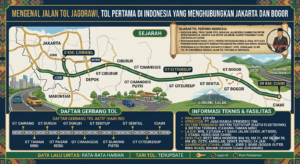 Mengenal Jalan Tol Jagorawi, Tol Pertama di Indonesia yang Menghubungkan Jakarta dan Bogor