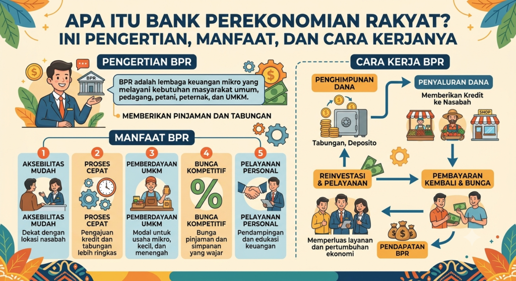 Apa Itu Bank Perekonomian Rakyat? Ini Pengertian, Manfaat, dan Cara Kerjanya