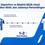 Deportivo vs Madrid 2026: Hasil, Skor Akhir, dan Jalannya Pertandingan