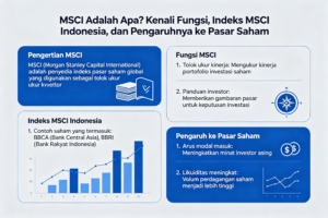 MSCI Adalah Apa? Kenali Fungsi, Indeks MSCI Indonesia, dan Pengaruhnya ke Pasar Saham