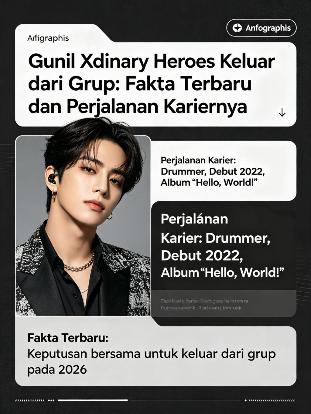 Gunil Xdinary Heroes Keluar dari Grup: Fakta Terbaru dan Perjalanan Kariernya