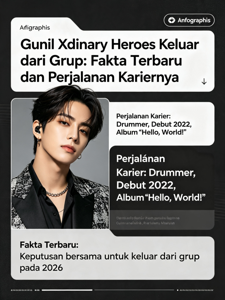 Gunil Xdinary Heroes Keluar dari Grup: Fakta Terbaru dan Perjalanan Kariernya