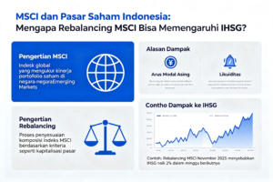MSCI dan Pasar Saham Indonesia: Mengapa Rebalancing MSCI Bisa Memengaruhi IHSG?