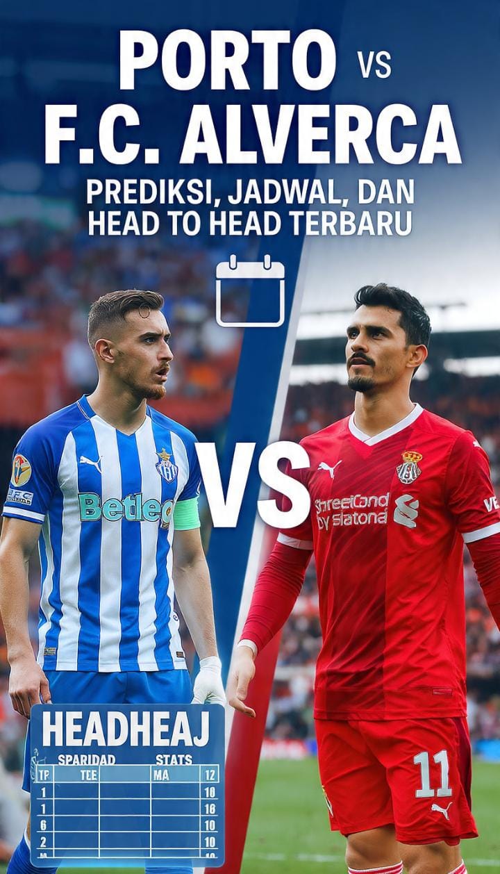 Porto vs F.C. Alverca: Prediksi, Jadwal, dan Head to Head Terbaru