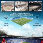 Sejarah Stadion Gelora Bandung Lautan Api dan Perannya bagi Sepak Bola Bandung