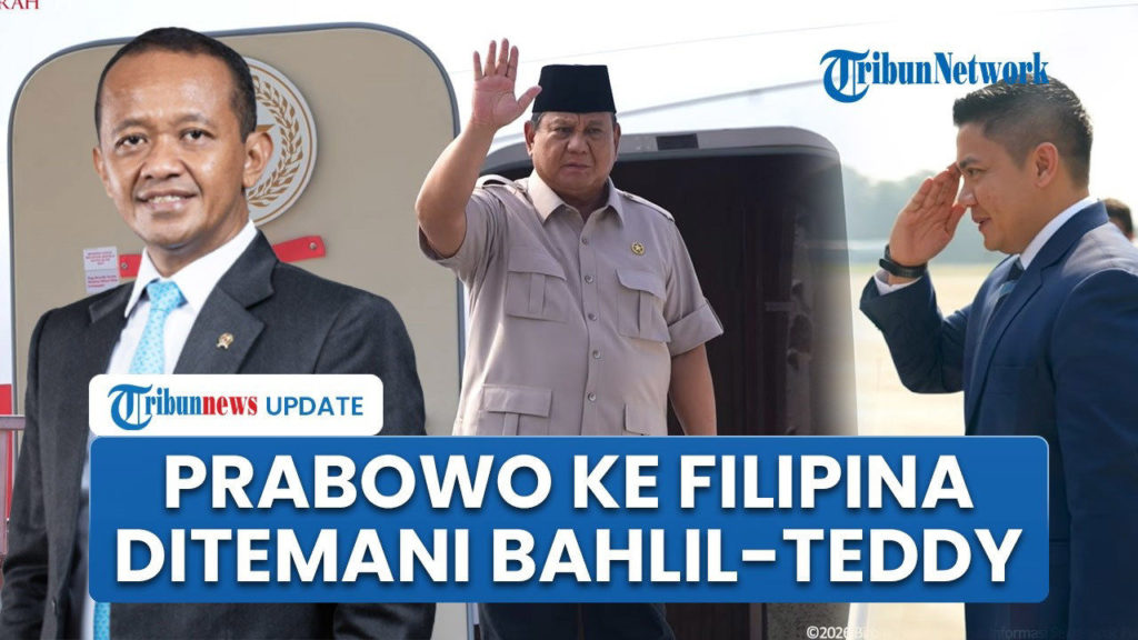 Detik-Detik Prabowo Terbang ke Filipina, Ditemani Gibran hingga Bandara