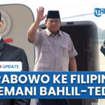 Detik-Detik Prabowo Terbang ke Filipina, Ditemani Gibran hingga Bandara