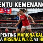 Penentu Kemenangan! Peran Penting Mariona Caldentey di Laga Arsenal W.F.C. vs HB Køge