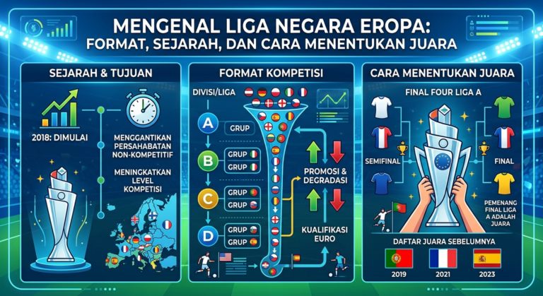 Mengenal Liga Negara Eropa: Format, Sejarah, dan Cara Menentukan Juara