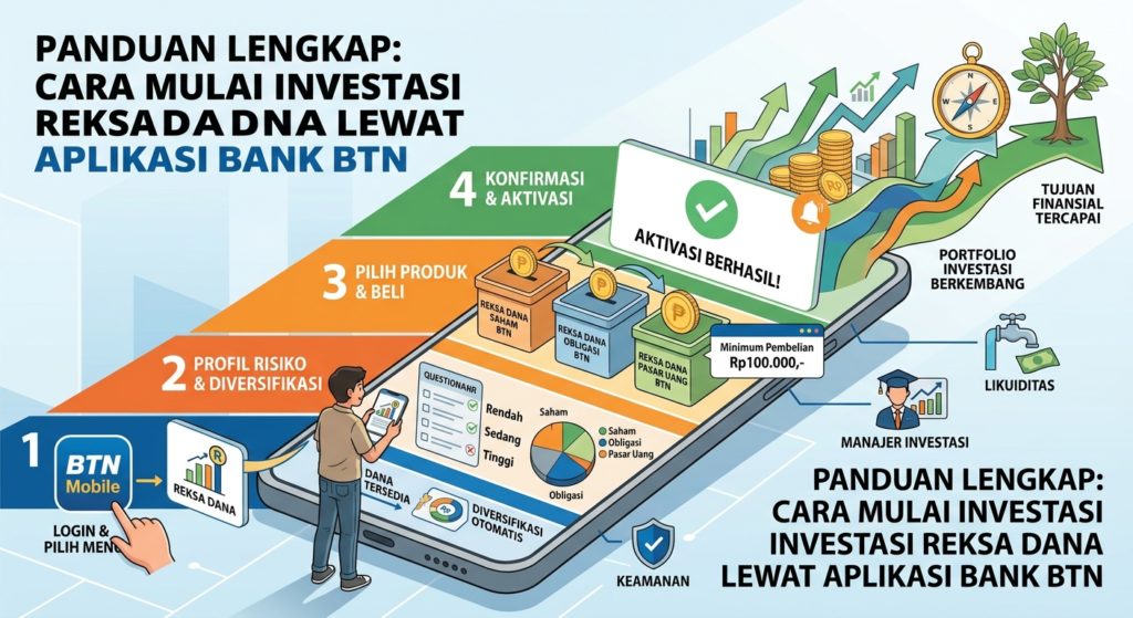 Cara Memulai Investasi Reksa Dana Lewat Aplikasi Bank BTN