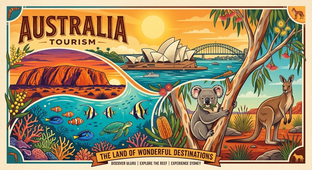 Wisata Australia: Destinasi Populer, Tempat Menarik, Budaya, dan Tips Liburan