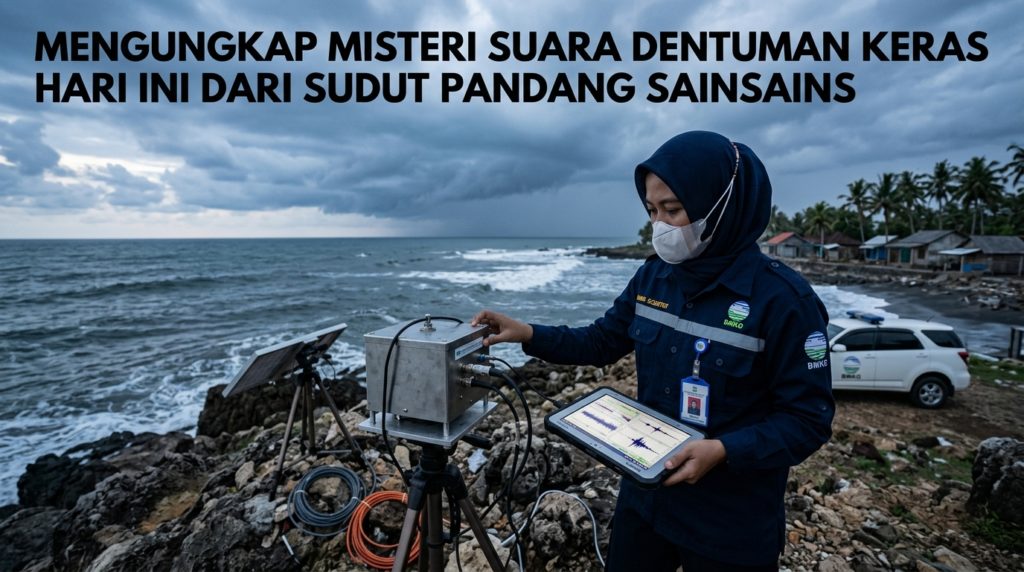 Mengungkap Misteri Suara Dentuman Keras Hari Ini dari Sudut Pandang Sains